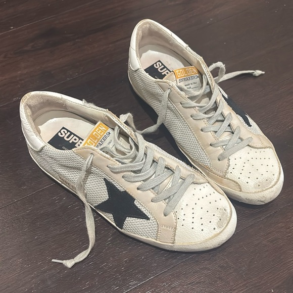 Golden Goose Superstar Mesh Sneakers women's size
